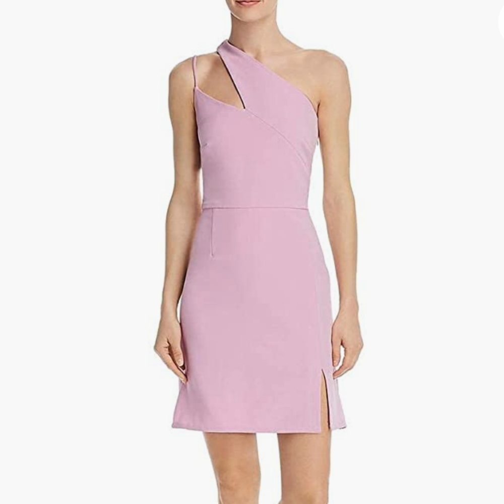 NWT laundry by Shelli segal cocktail one shoulder dress